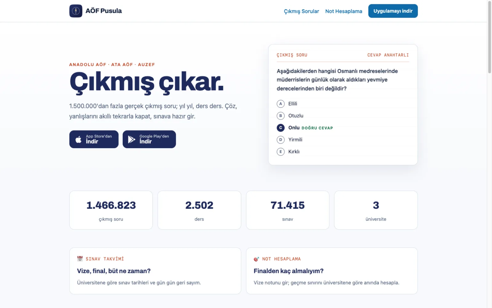 aofpusula.com website screenshot