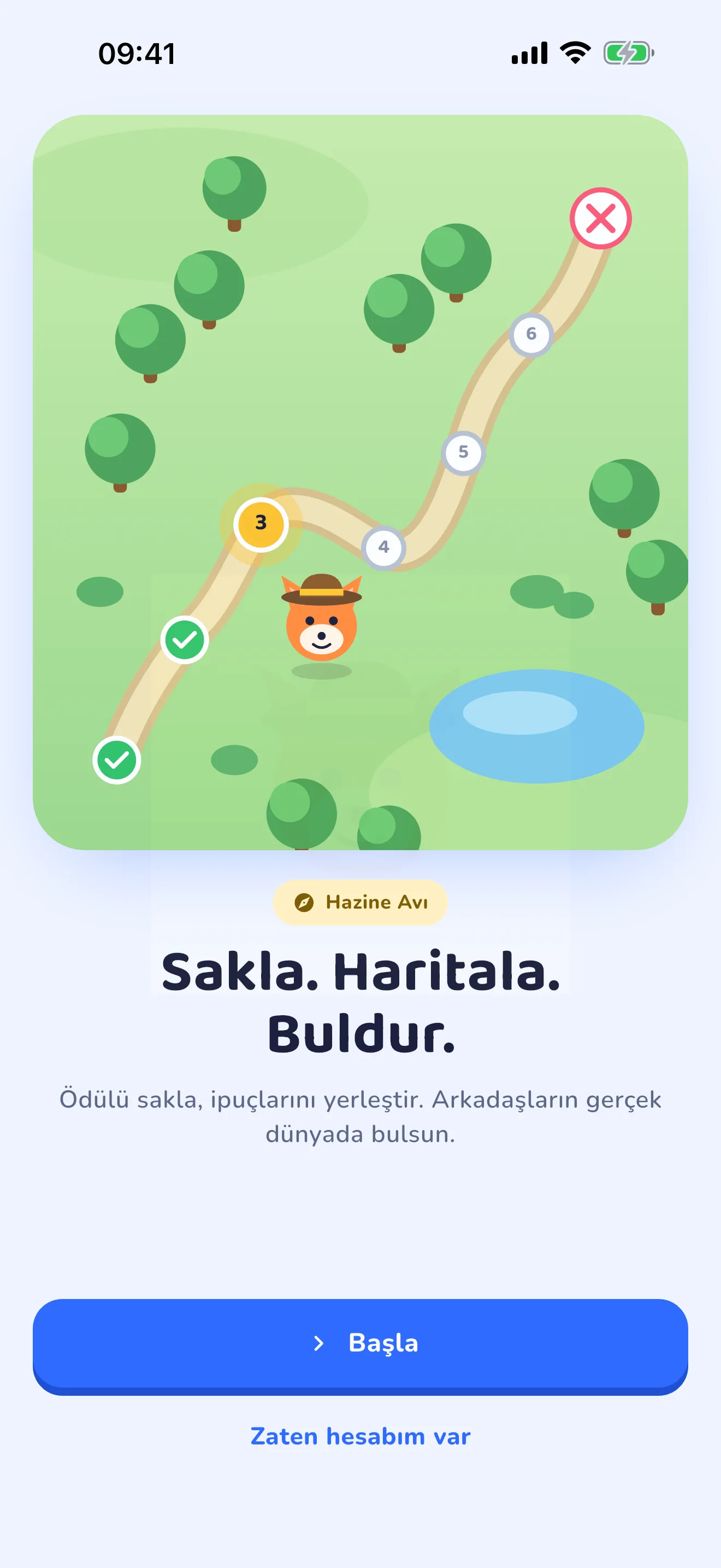 Hazine Avı app screen 5