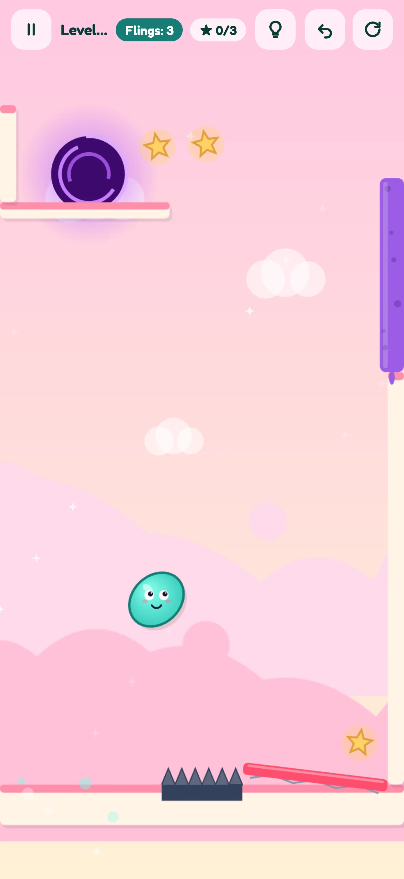 Jelly Fling app screen 1