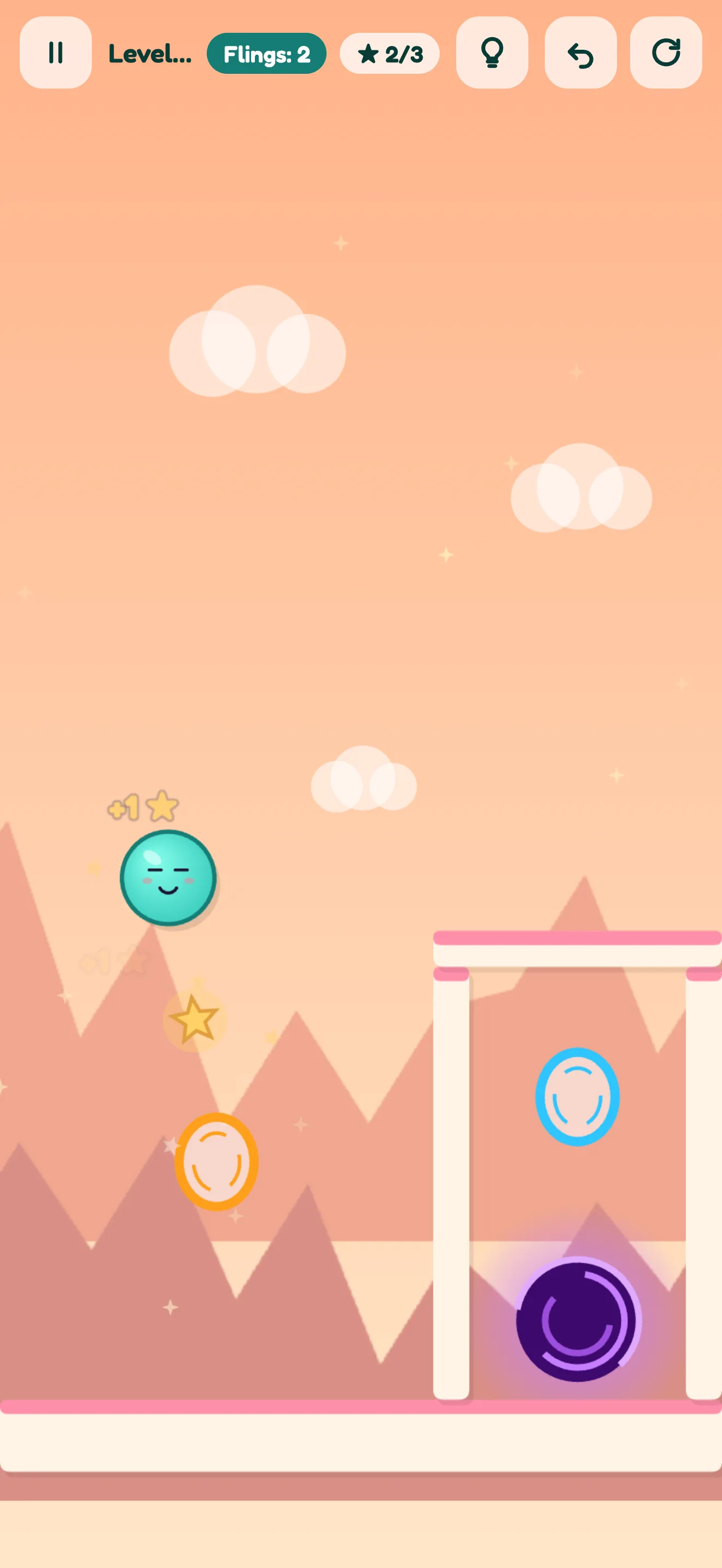Jelly Fling app screen 2