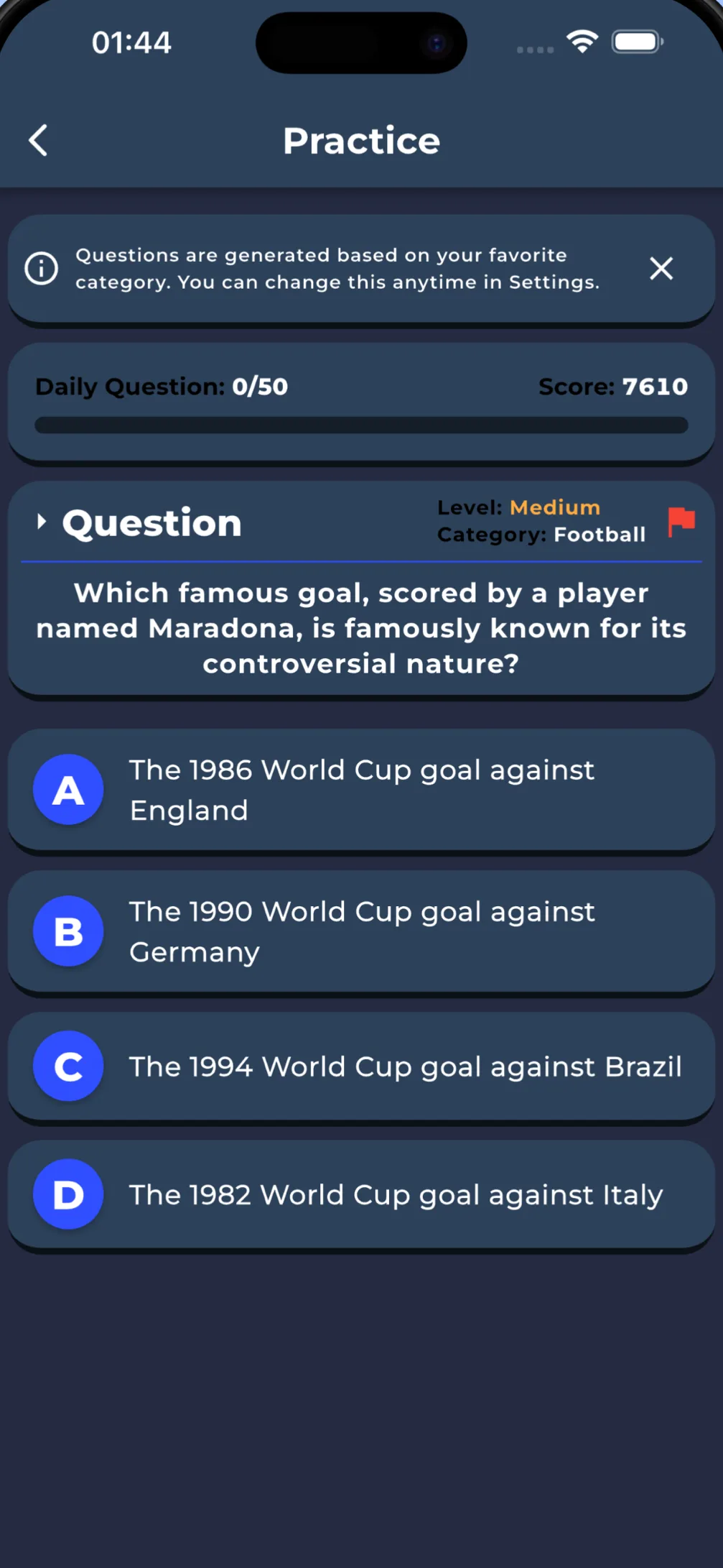 SQA app screen 5